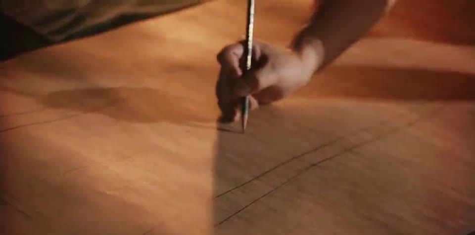 Drafting a pattern by hand