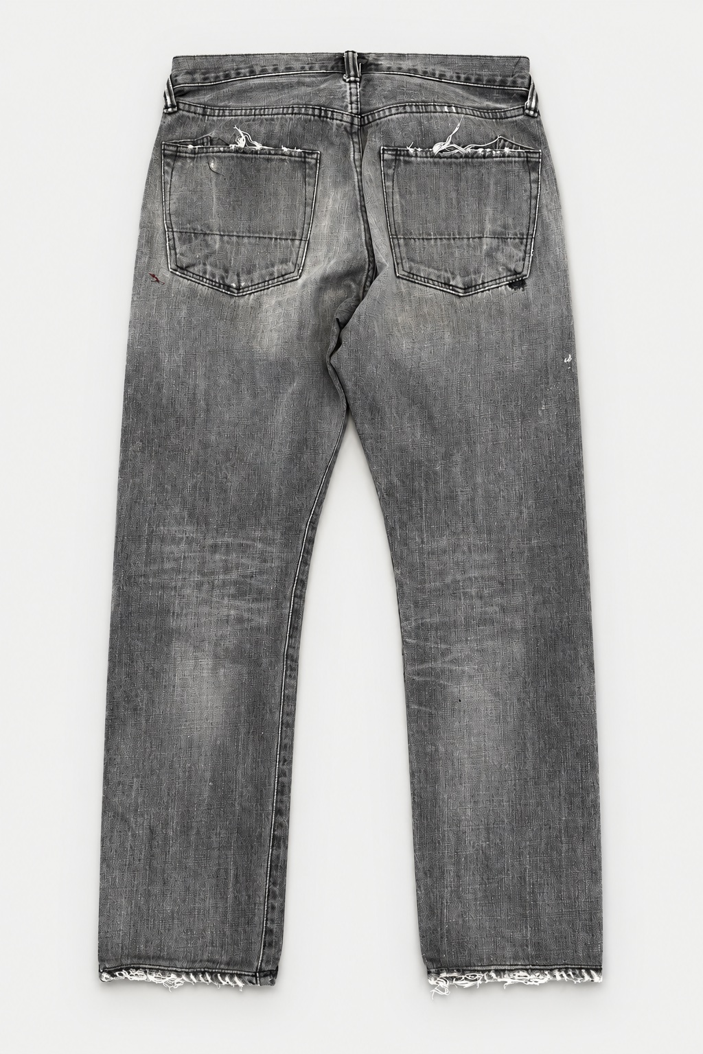 ユーズドグレー — 背面
